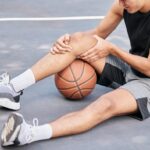 acl tear in basketball player